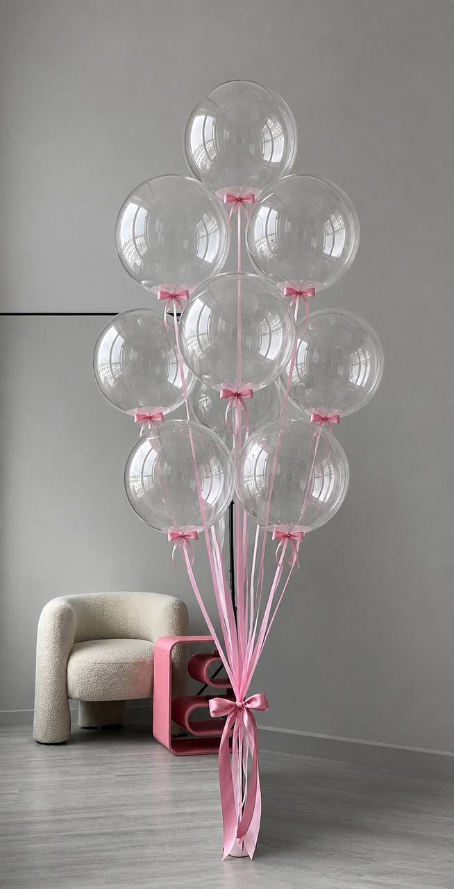 Фонтан шаров «Воздушная невесомость»